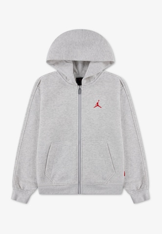 Jordan Sweatjacke 'BROOKLYN' in Grau: Vorderseite