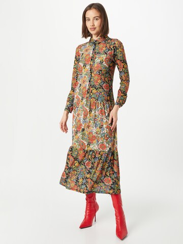Warehouse Sukienka koszulowa w kolorze mieszane kolory: przód