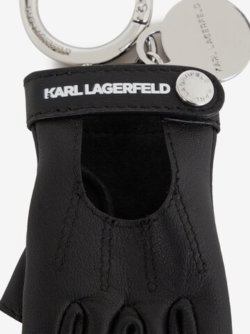 Porte-clés Karl Lagerfeld en noir