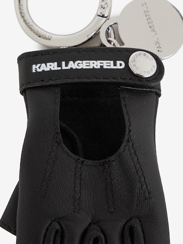 Portachiavi di Karl Lagerfeld in nero