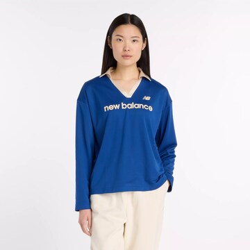 new balance Shirt in Blue: front
