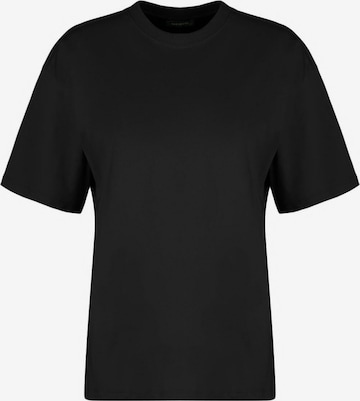 T-shirt oversize Trendyol en noir : devant