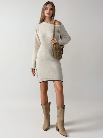 Abito in maglia 'Strickkleider' di My fashion in grigio: frontale