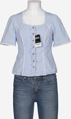 SPIETH & WENSKY Bluse S in Blau: Vorderseite