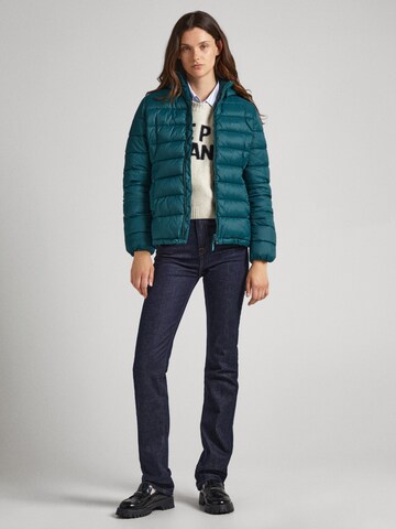 Pepe Jeans Winter Jacket 'MADDIE' in Green