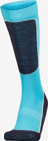 UphillSport Athletic Socks in Blue: front