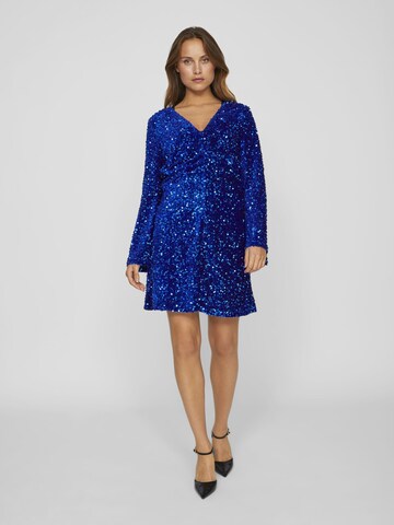 VILA Cocktailjurk in Blauw