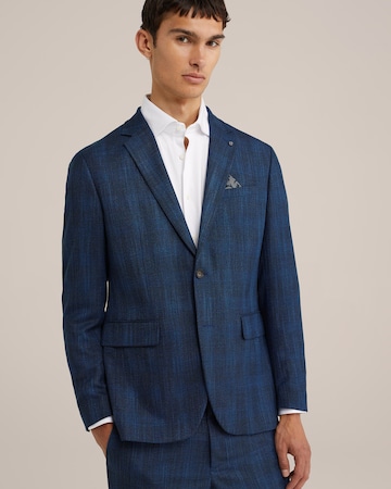 WE Fashion Слим Пиджак в Синий: спереди