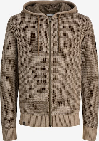 Jack & Jones Plus Cardigan i beige: forside