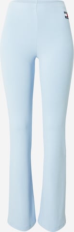 Tommy Jeans Flared Leggings in Blauw: voorkant