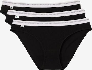 LACOSTE Panty in Black: front