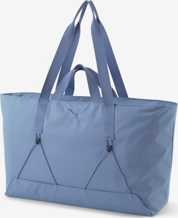 PUMA - Bolsa de deporte en azul: frente