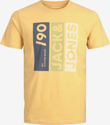 geltona JACK & JONES Marškinėliai 'JIO': priekis
