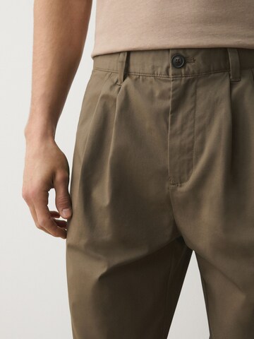 Loosefit Pantalon à pince Next en marron