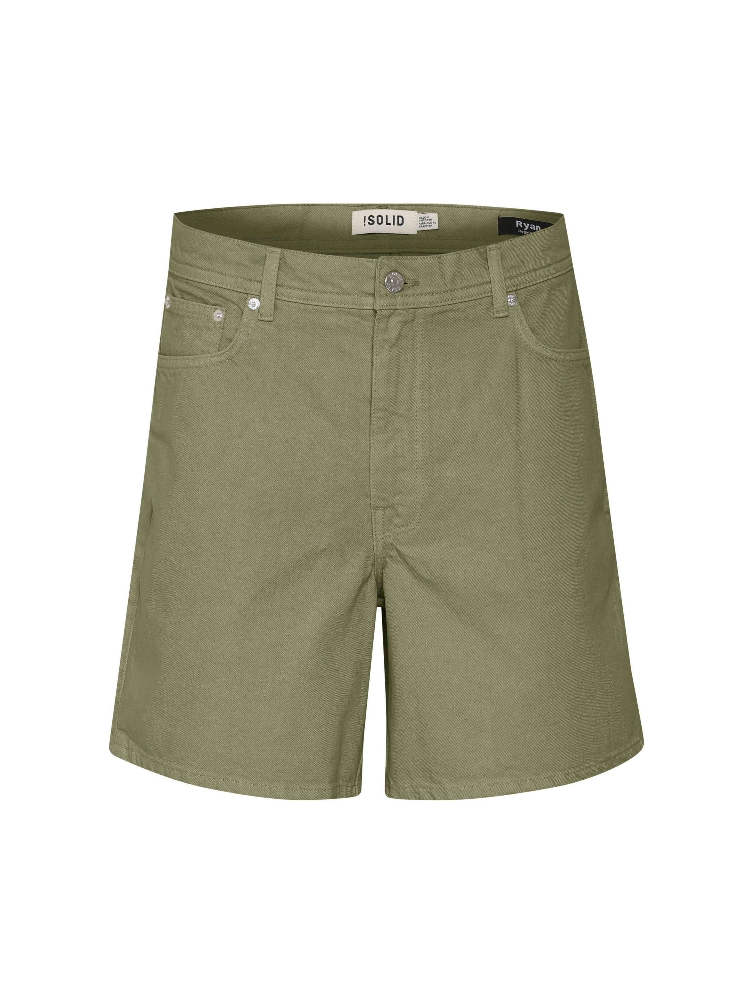 Pantaloni 'SDRYAN' di !Solid in verde: frontale