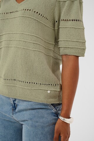 Pull-over 'CRPoppi' Cream en vert