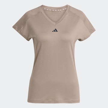 ADIDAS PERFORMANCE Funktionsshirt 'Train Essentials' in Braun: Vorderseite