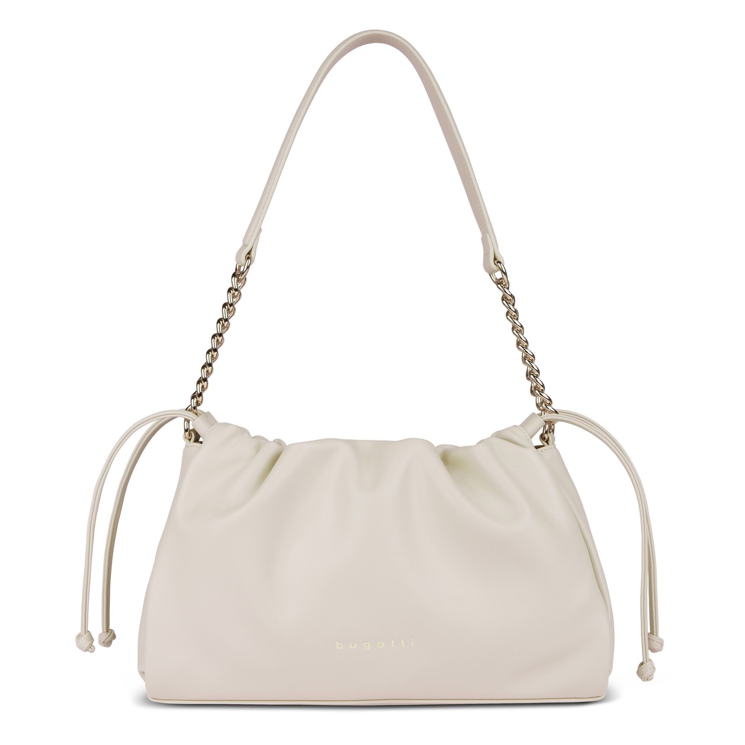 bugatti Schultertasche 'Leni' in Beige: Vorderseite
