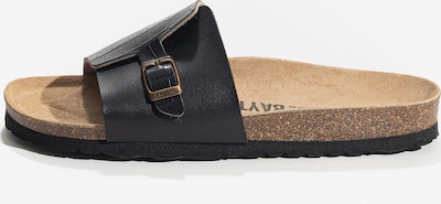 Šlepetės 'HOPPER' iš Bayton, spalva – juoda, Prekių apžvalga