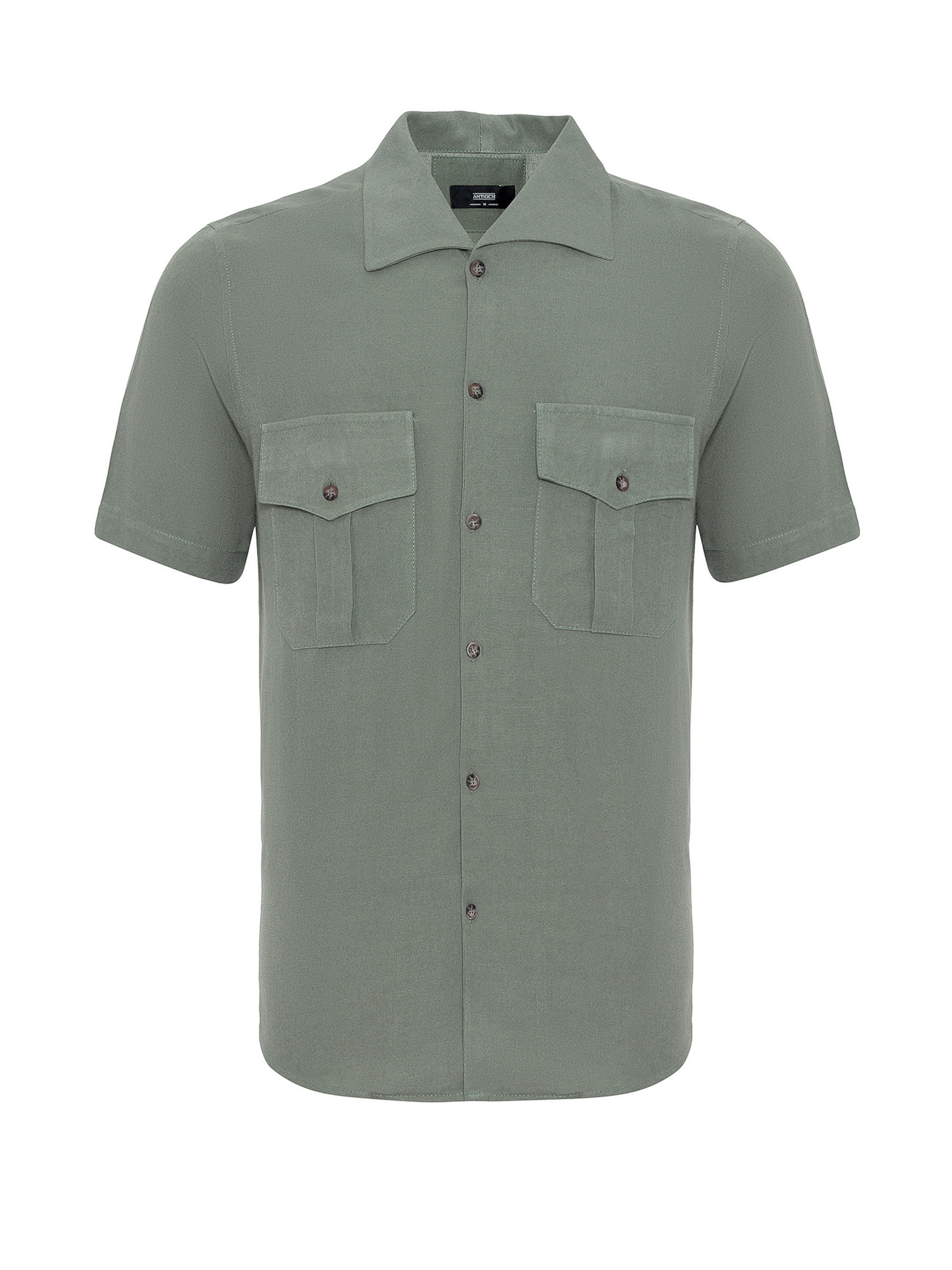 Camicia di Antioch in verde: frontale