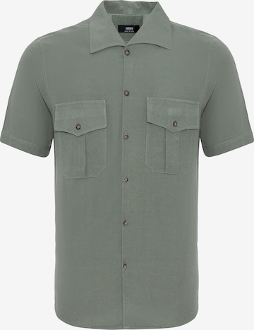 Chemise Antioch en vert : devant