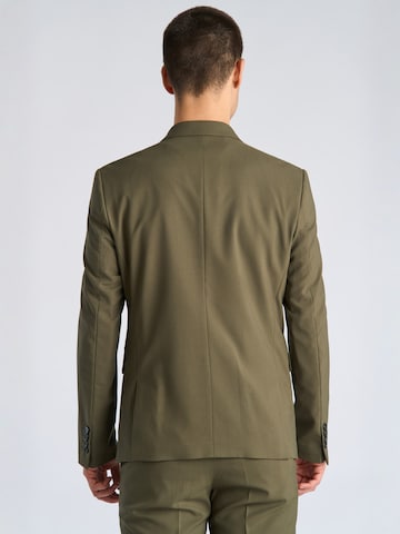 Lindbergh Slimfit Puku värissä vihreä