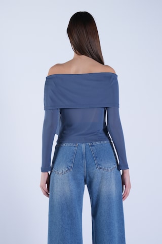 Trend Alaçatı Stili - Camiseta en azul