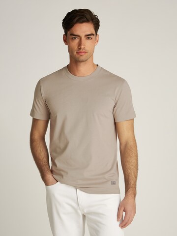 T-Shirt Calvin Klein Jeans en gris : devant