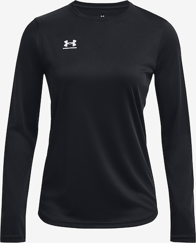 UNDER ARMOUR Performance Shirt 'Challenger' in Black / White, Item view