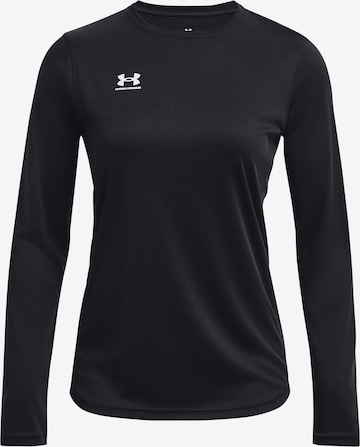 UNDER ARMOUR Functioneel shirt 'Challenger' in Zwart: voorkant