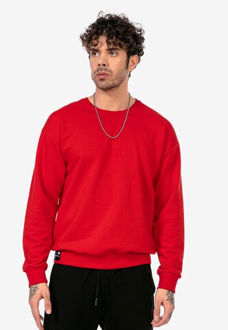 Redbridge Sweatshirt 'Richmond' in Rood: voorkant