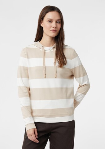 COMMA Sweatshirt in Beige: front