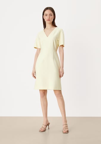 s.Oliver BLACK LABEL Sheath dress in Yellow