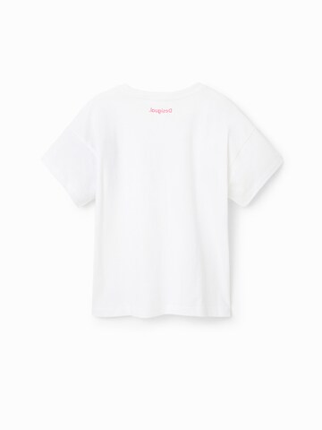 T-Shirt Desigual en blanc