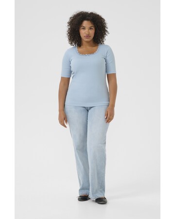 KAFFE CURVE - Camisa 'KCbritt' em azul