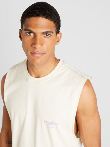 T-Shirt 'BORA' JACK & JONES en beige