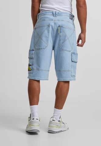 HOMEBOY Regular Shorts 'Ufo' in Blau