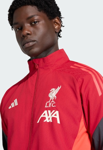 ADIDAS PERFORMANCE - Chaqueta de chándal 'FC Liverpool Tiro 25 Competition' en rojo