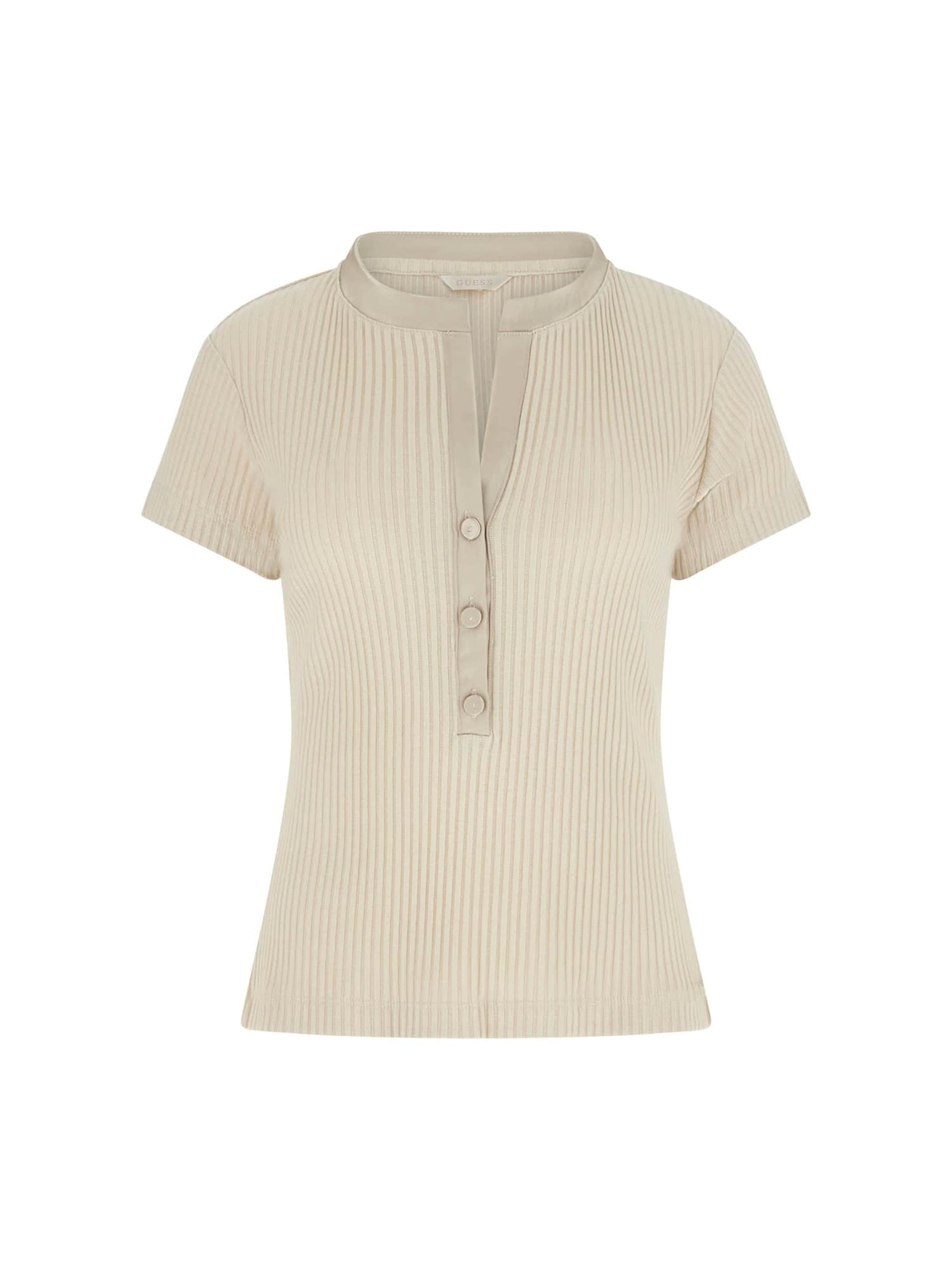 GUESS Sveter 'Charline Serafino' - Sivá: predná strana