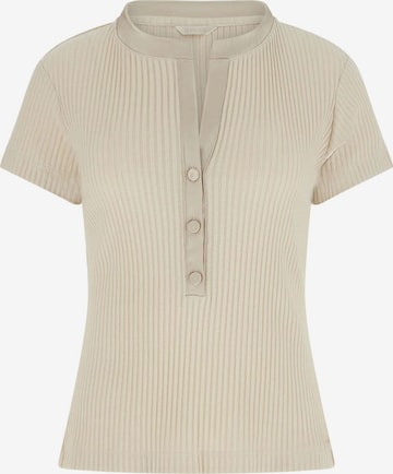 pilka GUESS Megztinis 'Charline Serafino': priekis