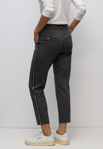 STREET ONE Slimfit Hose in Schwarz