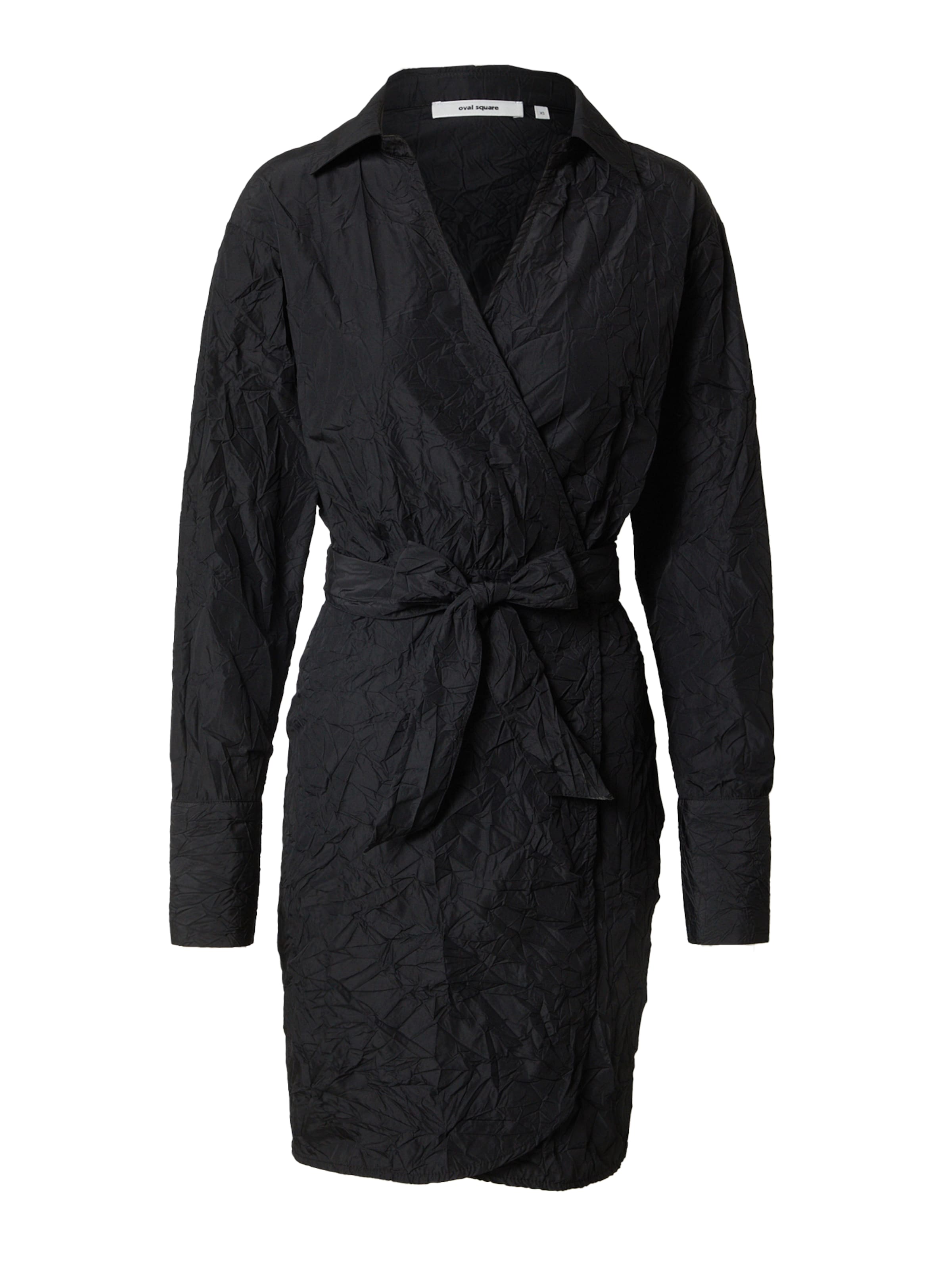 Oval Square Kleit 'Epic', värv must: eest vaates