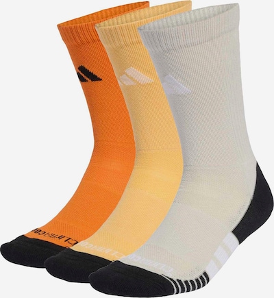 ADIDAS PERFORMANCE Urheilusukat värissä keltainen / beigenharmaa / oranssi / musta / valkoinen, Tuotenäkymä