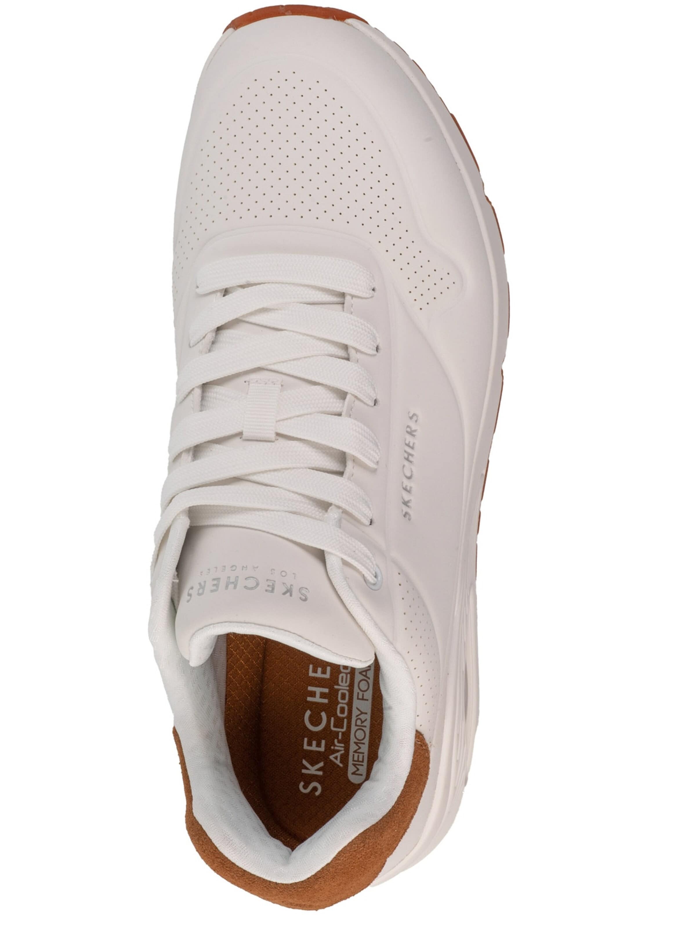 SKECHERS Sneaker low 'Skechers Uno - Suited On Air'‌‌‌‌‌ in Weiß