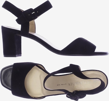 PETER KAISER Sandalen 41,5 in Schwarz: Vorderseite