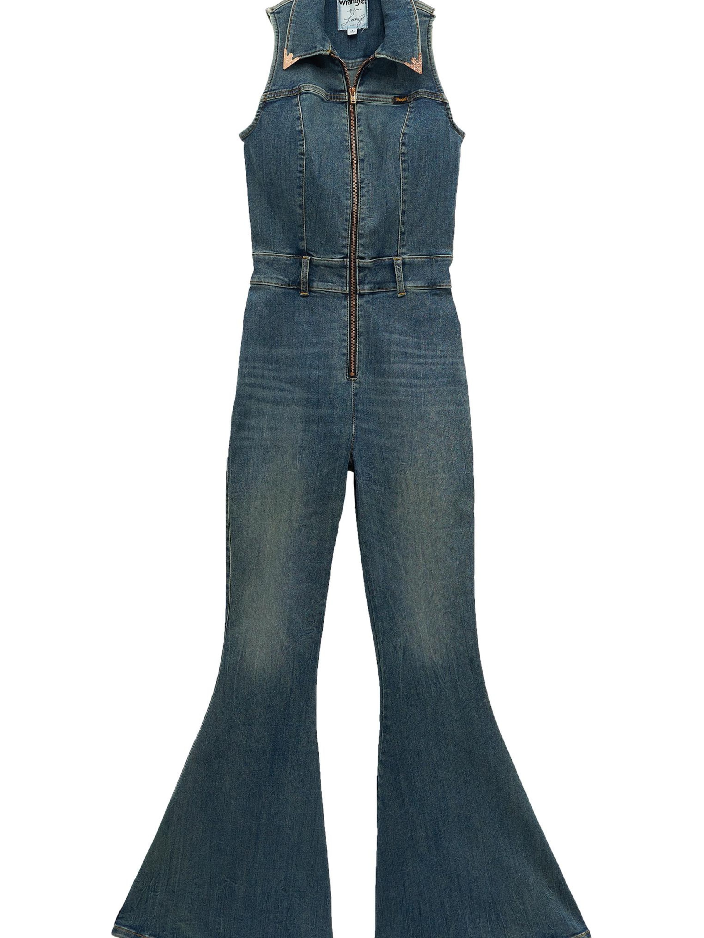 WRANGLER Jumpsuit 'Denim Catsuit'‌‌‌‌‌‌‌ in Blau