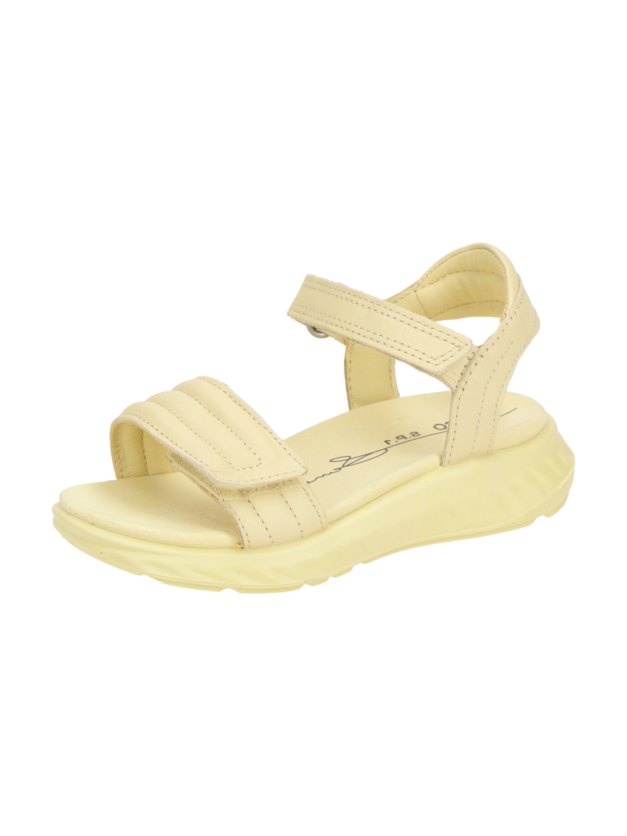 ECCO Sandals 'Ecco SP 1 Lite Kinder Sandale gelb straw' in Yellow: front