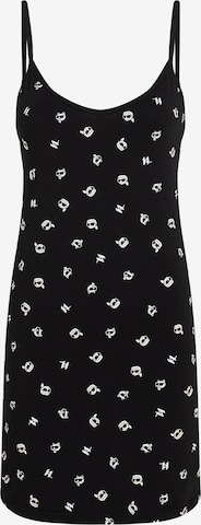Karl Lagerfeld Футболка для сна 'Ikonik' в Черный: спереди