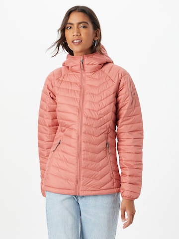 Veste outdoor 'EU Powder' COLUMBIA en orange : devant