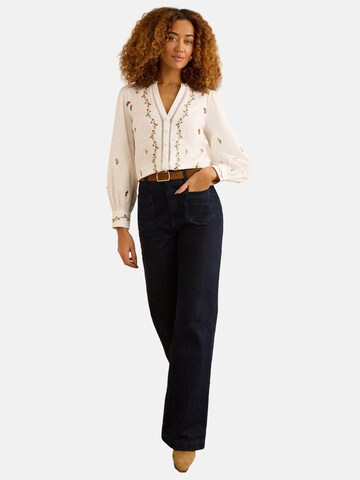 love & roses Bluse i hvid: forside